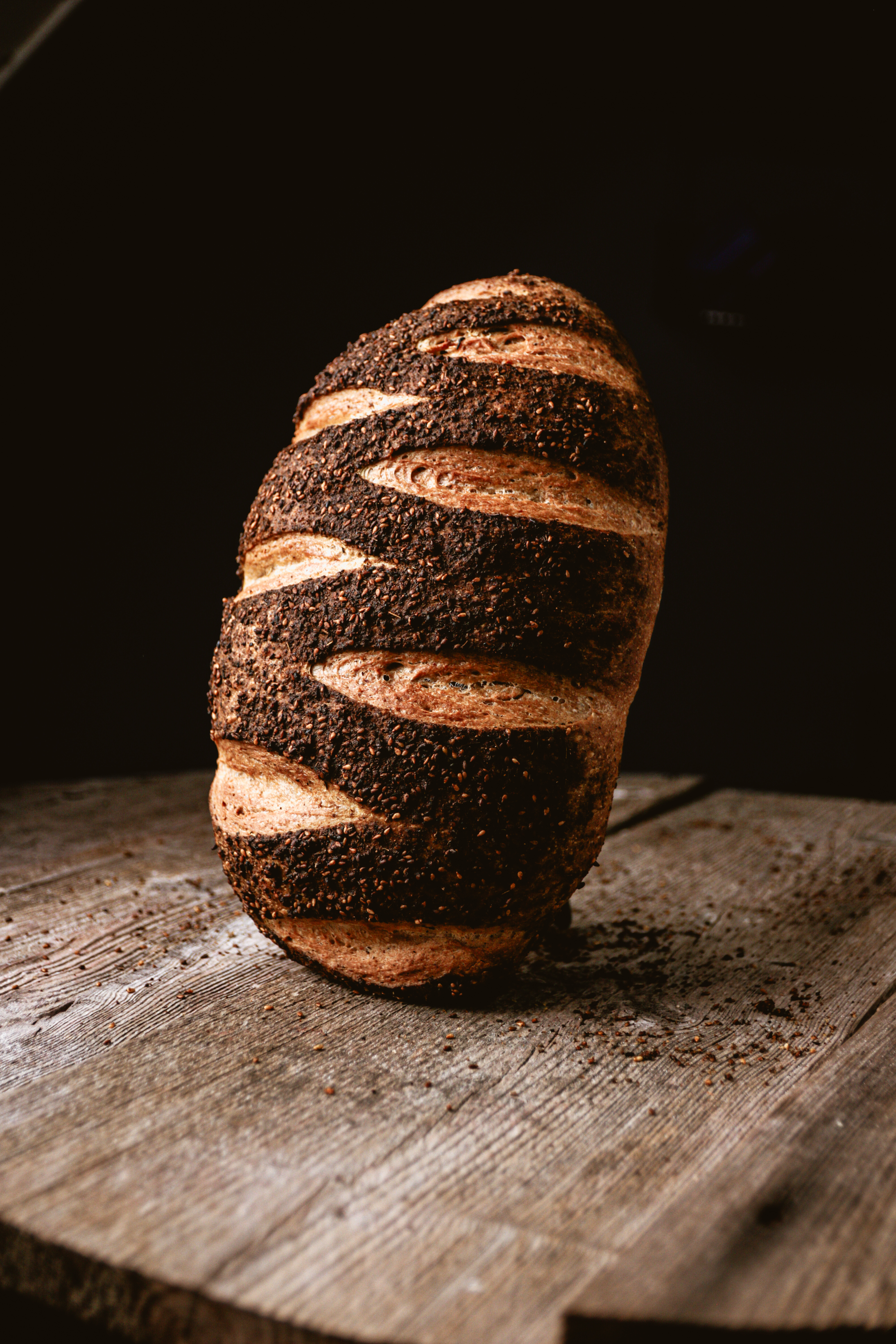 Za'Atar Krustenbrot mit Kichererbsensauerteig