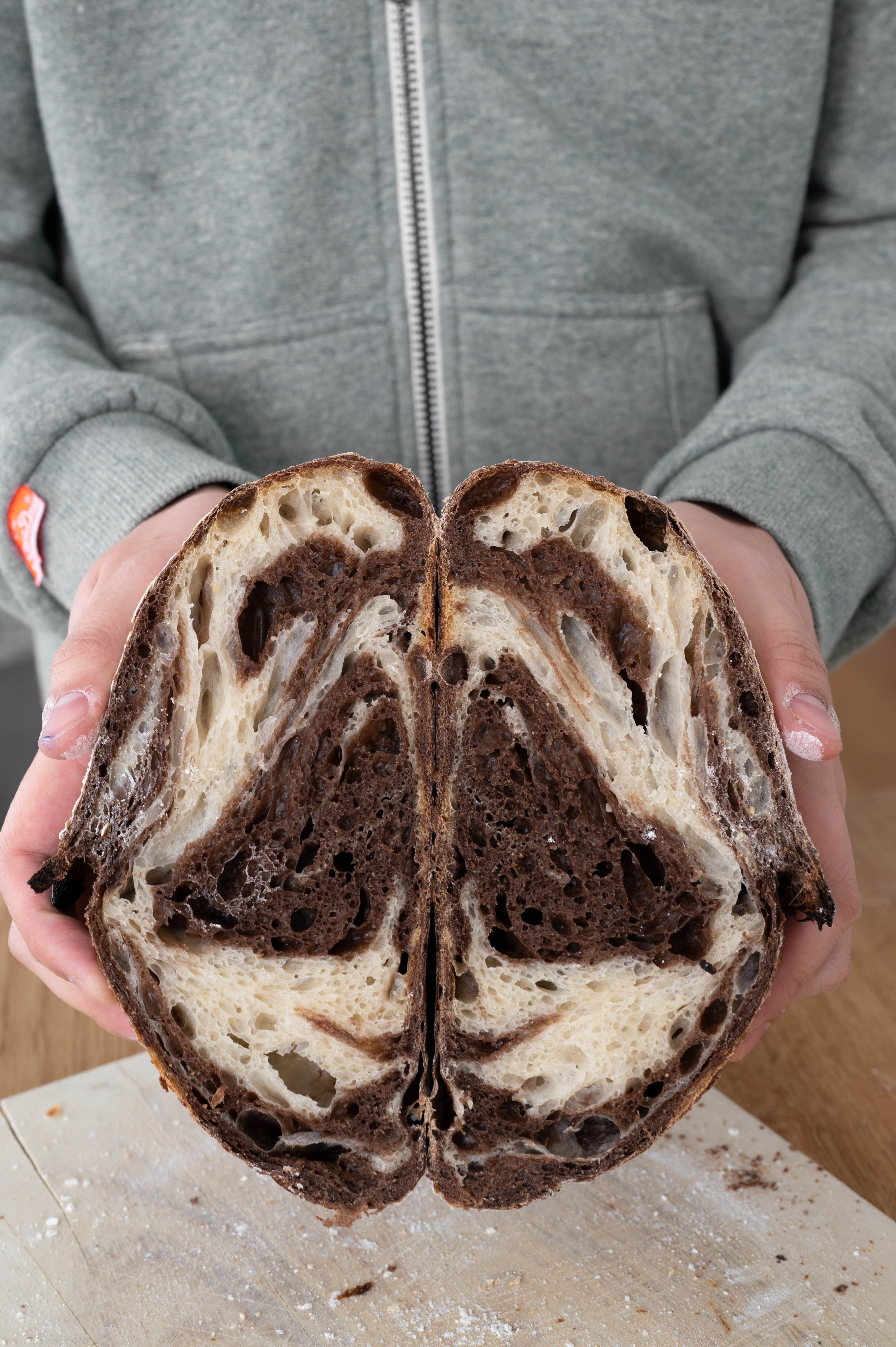 Schoko-Vanillebrot